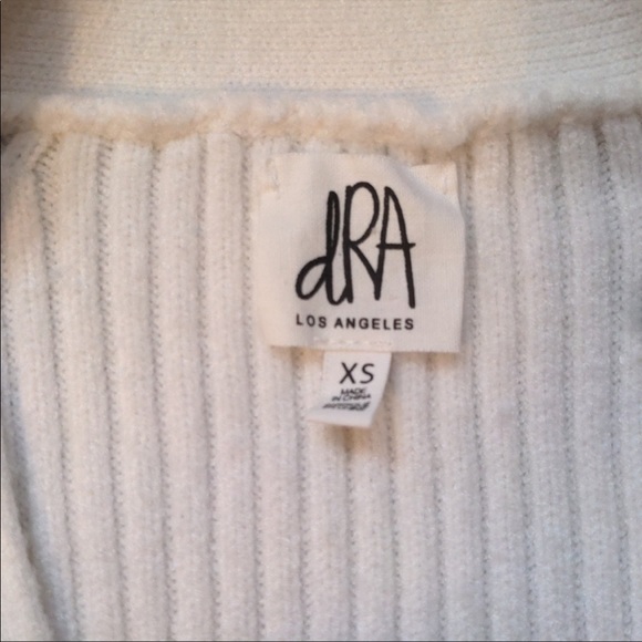 Anthropologie DRa Keiko Oversized Cardigan in cream - Picture 4 of 9